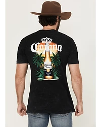 Changes Men's Corona Sunset Palms Short Sleeve Graphic T-Shirt