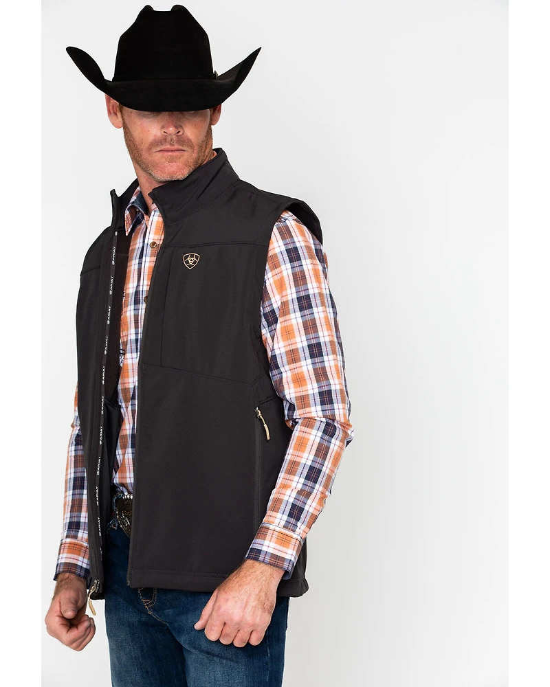 Ariat Men's Vernon Softshell Logo Vest