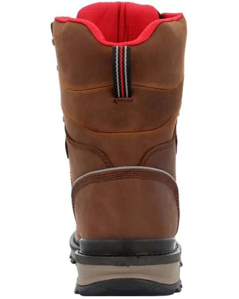 Rocky Men's Rams Horn Waterproof 8" Lace-Up Work Boots - Composite Toe