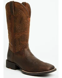 Ariat Men's Sport Rustler Western Boots - Broad Square Toe