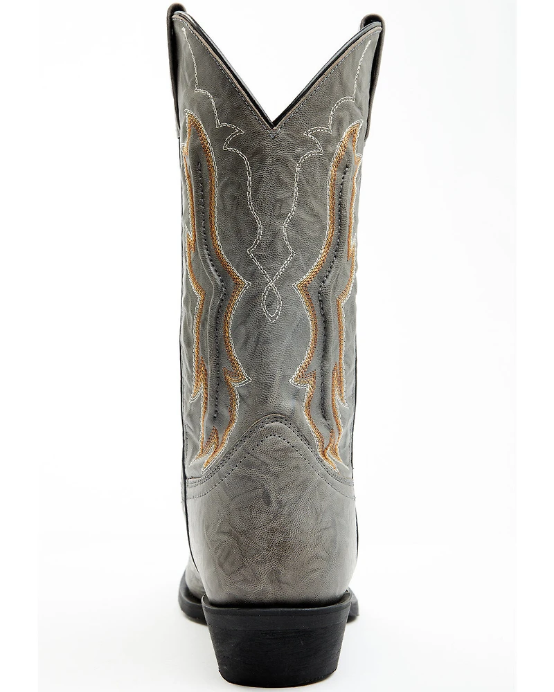 Laredo Men's Fancy Stitch Western Boots - Round Toe