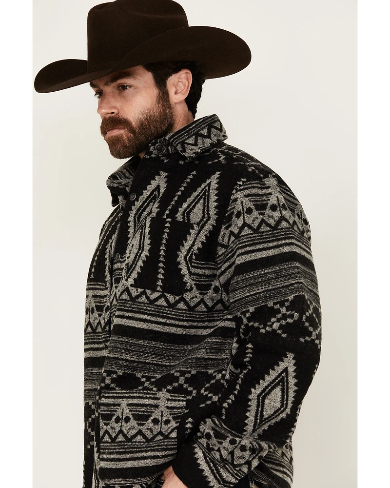 Outback Trading Co Men's Luca Southwestern Print Shacket