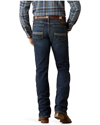 Ariat Men's M7 Quest Tucker Dark Wash Slim Straight Stretch Denim Jeans