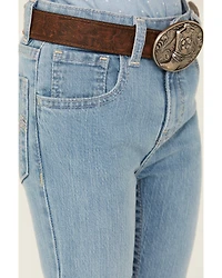 Shyanne Little Girls' Light Wash Riding Jeans