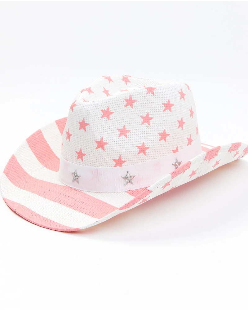 Shyanne Little Girls' Justice Straw Western Hat
