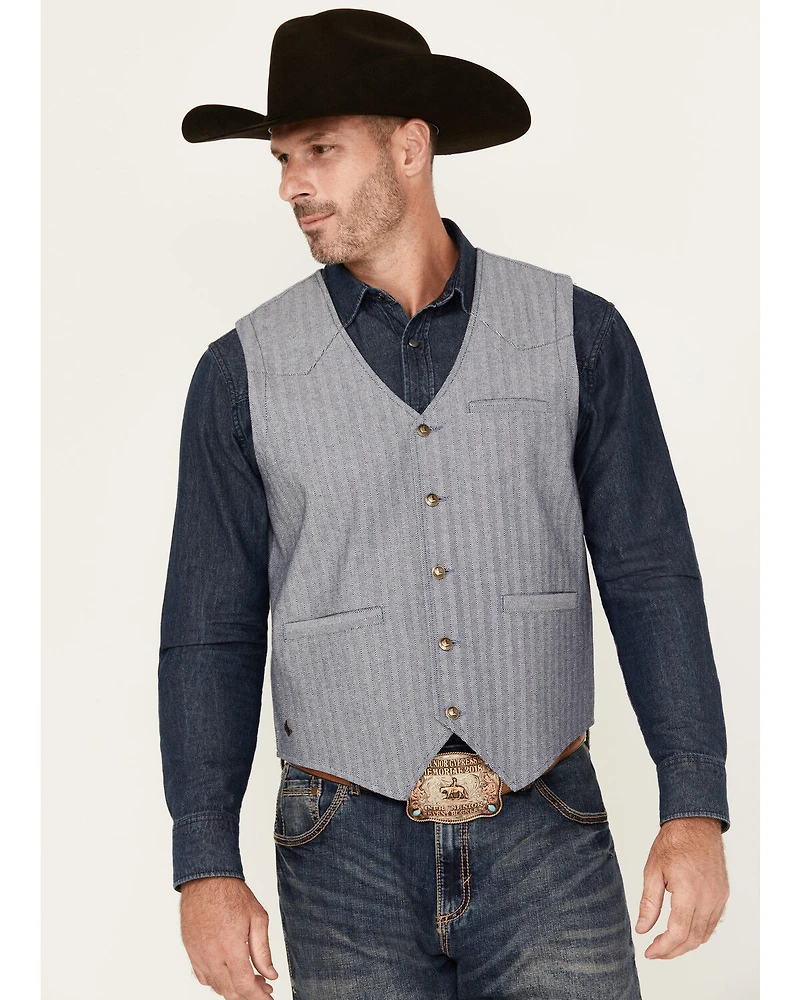 Cody James Men's St Louis Herringbone Vest
