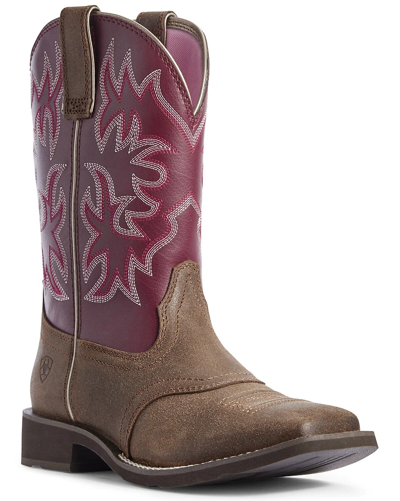 Ariat Women's Delilah Western Performance Boots - Broad Square Toe