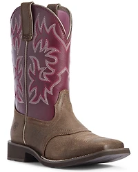 Ariat Women's Delilah Western Performance Boots - Broad Square Toe