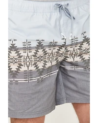 Hooey Men's Big Wake Southwestern Striped Board Shorts