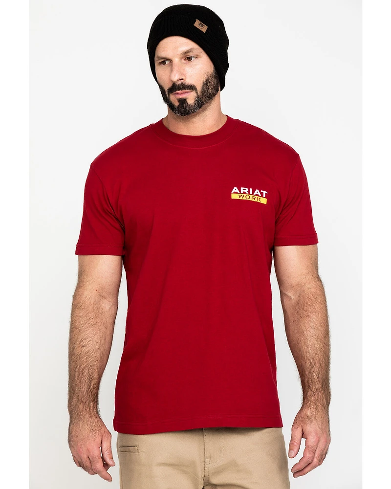 Ariat Men's Rebar Cotton Strong Roughneck Graphic Work T-Shirt