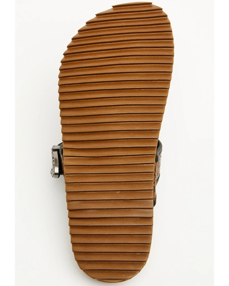 Very G Women's Texas Embossed Sandals