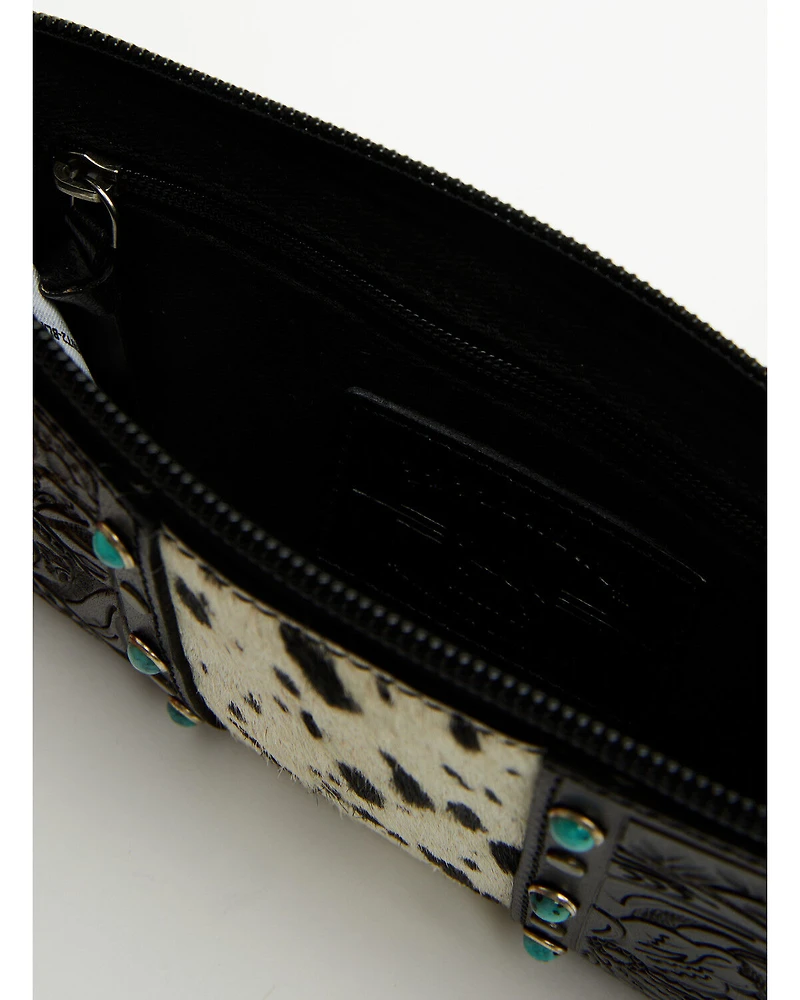 Idyllwind Women's Geneva Hairon Cowhide Clutch