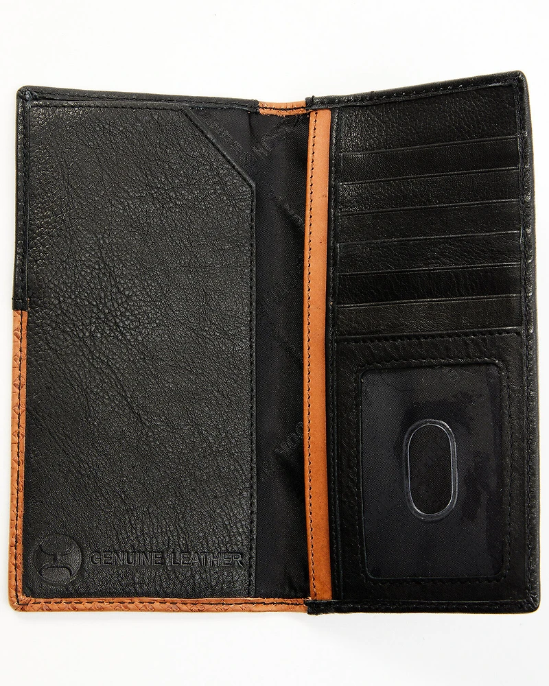 Hooey Men's Basket Weave Rodeo Wallet
