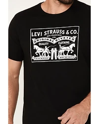 Levi's Men's Two Horse Graphic Short Sleeve T-Shirt