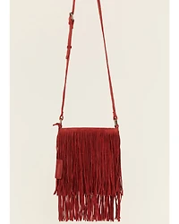 Idyllwind Women's Camarillo Suede Fringe Crossbody Bag
