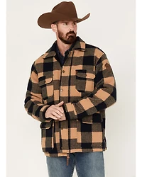 Cinch Men's Frontier Plaid Print Coat