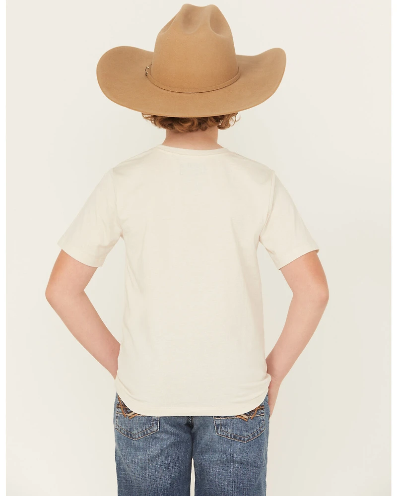 Sable Sky Boys' Mexico Flag Short Sleeve Graphic T-Shirt