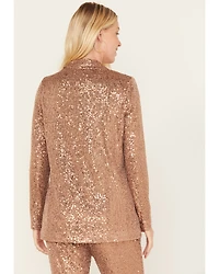 Sadie & Sage Women's Inferno Sequin Blazer