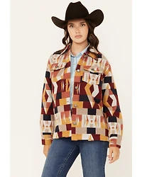 Shyanne Women's Geo Southwestern Print Shacket