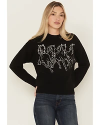 Wrangler Retro Women's Horse Crewneck Sweater