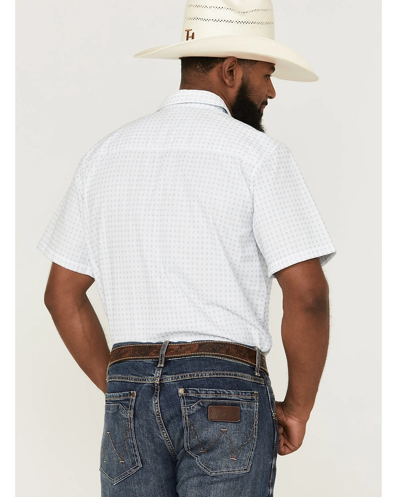 Gibson Men's Throwback Plaid Short Sleeve Button-Down Western Shirt