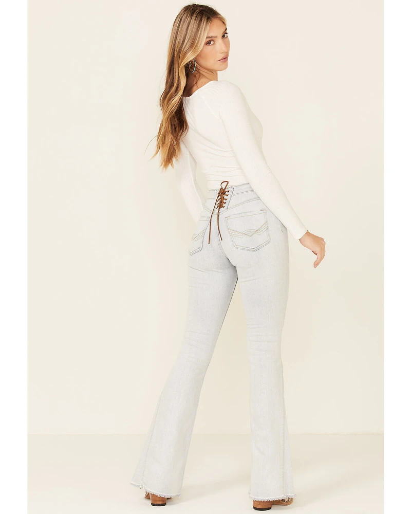 Idyllwind Women's Light Wash Friendship High Rise Flare Jeans