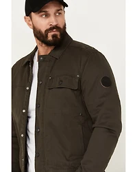 Brothers and Sons Men's Chambers Trucker Water Repellent Snap Zip Jacket