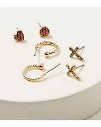 Shyanne Women's Stud Earring Set - 9 Piece