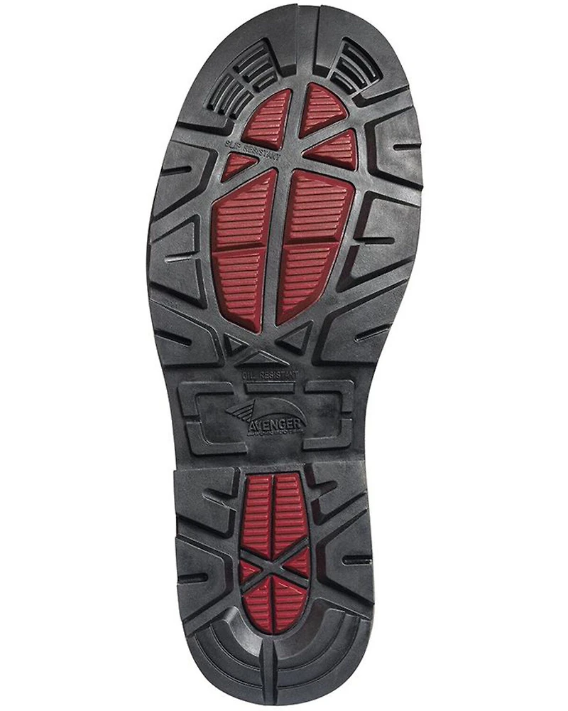 Avenger Men's Hammer External Met Guard Work Boots - Carbon Toe