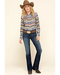 Ariat Women's Sunset Beauty Long Sleeve Western Shirt