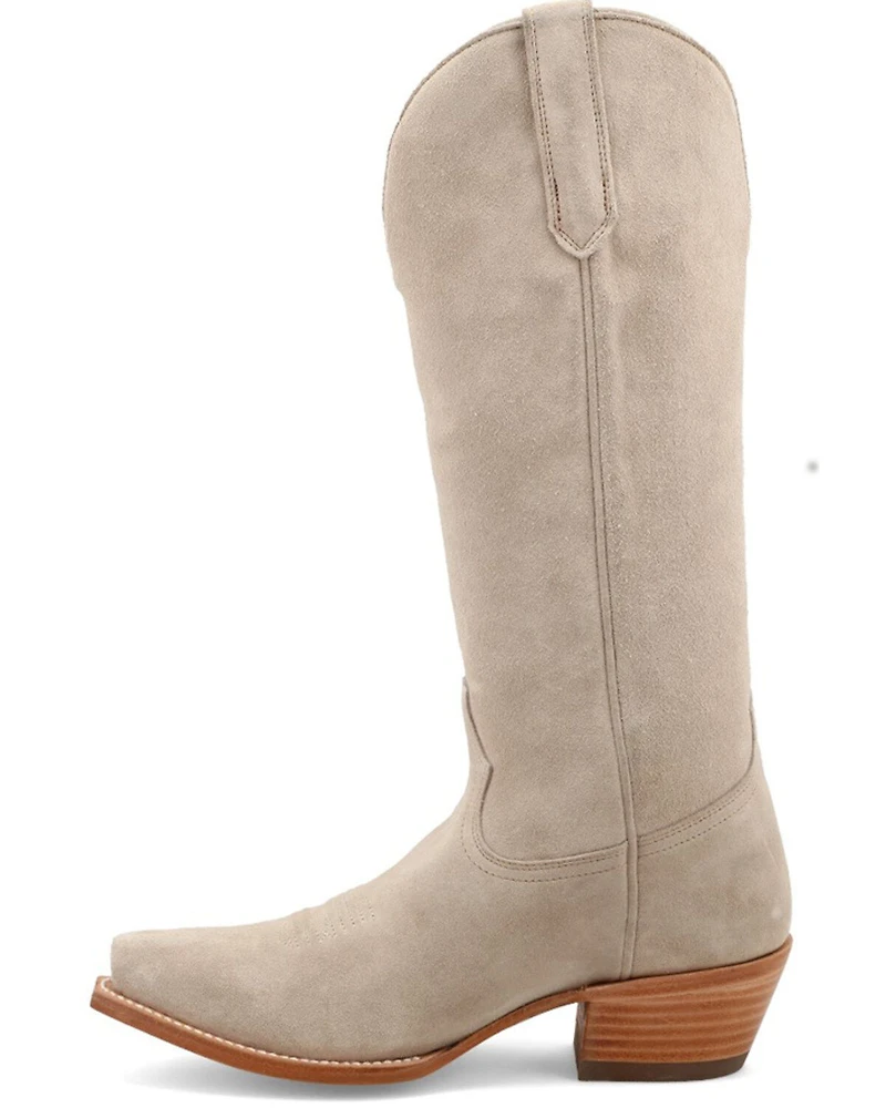 Back Star Women's Addison Suede Tall Western Boots - Snip Toe
