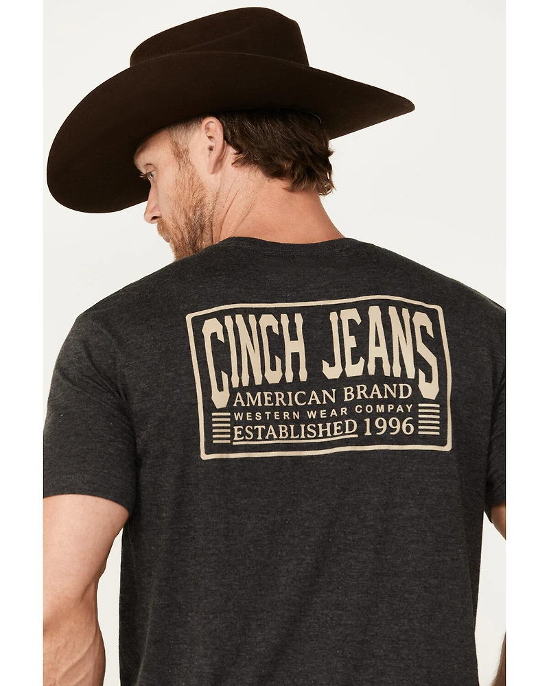 Cinch Men's Logo Short Sleeve T-Shirt