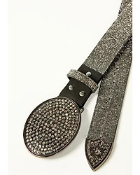 Idyllwind Women's Lovell Rhinestone Oval Buckle Belt