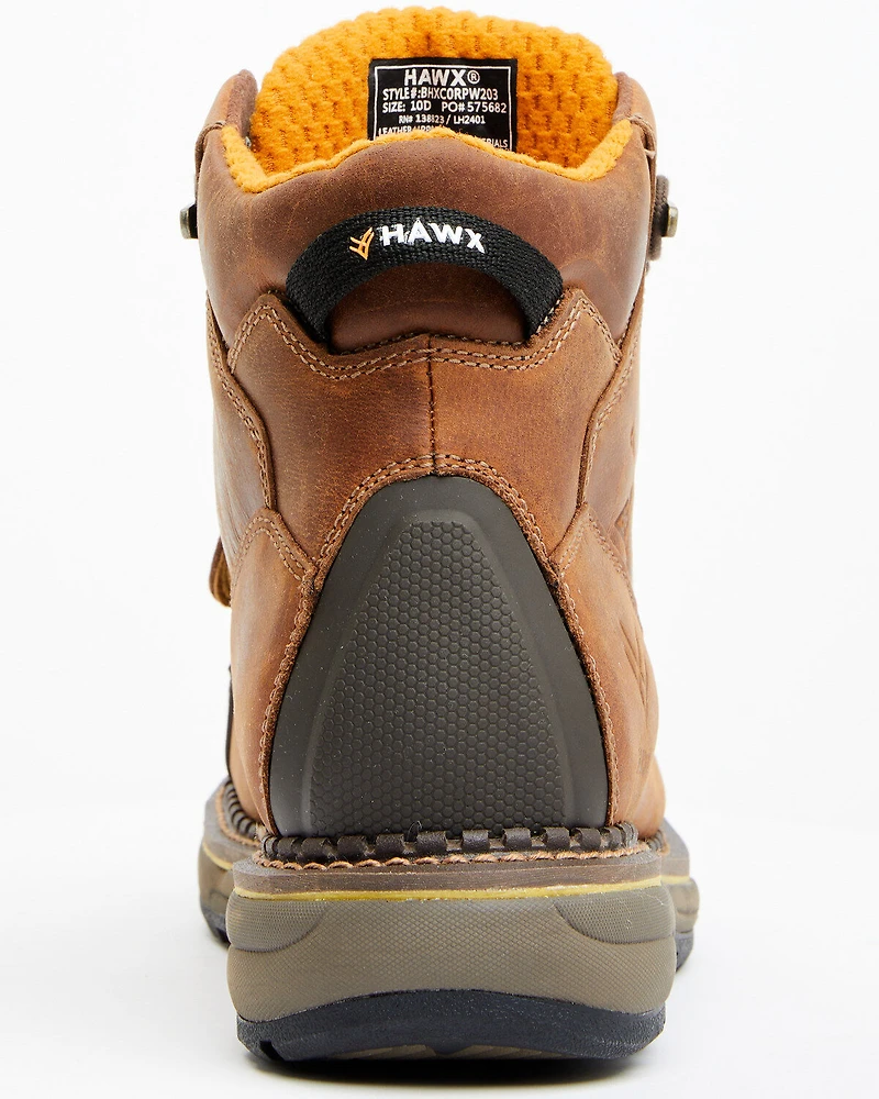 Hawx Men's Crew Chief External Met Guard Work Boots - Composite Toe