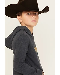 Wrangler Boys' Desert Logo Hooded Sweatshirt