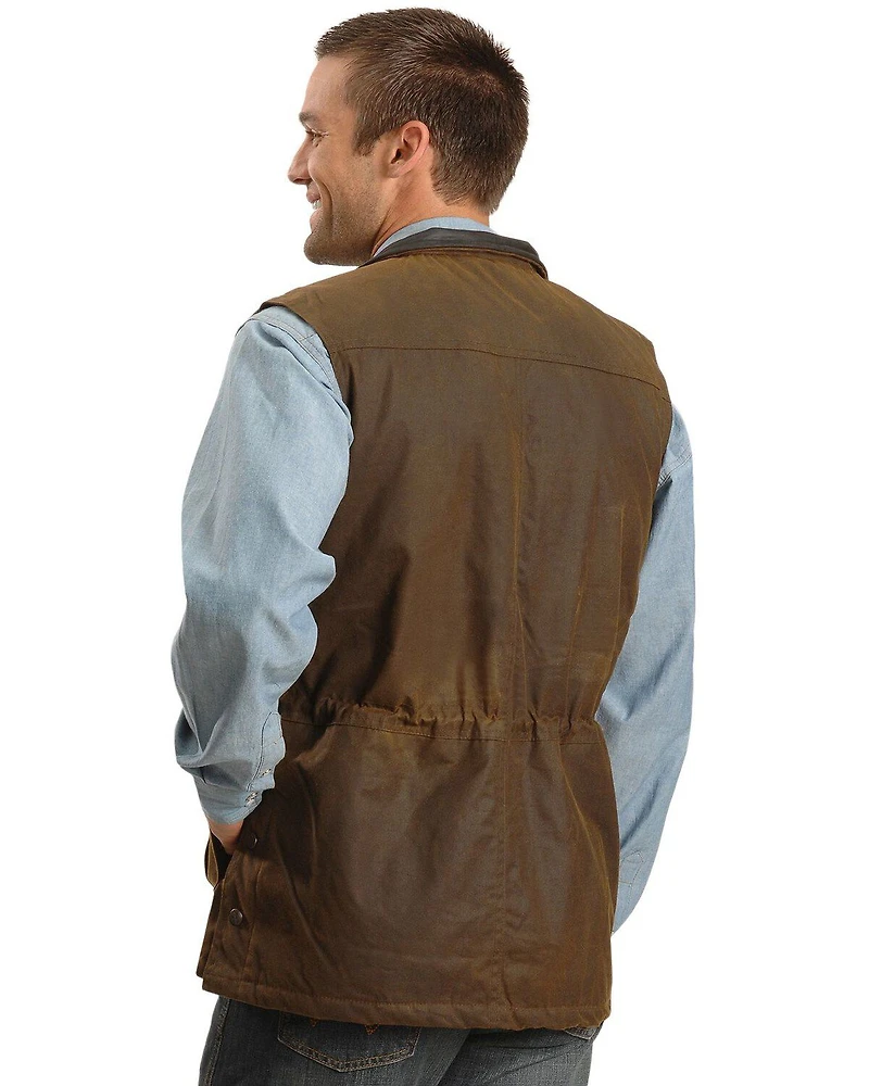 Outback Trading Co Men's Deer Hunter Oilskin Vest