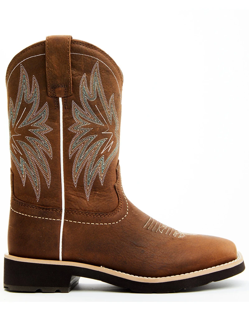 Shyanne Women's Xero Gravity Calyx Western Performance Boots - Broad Square Toe