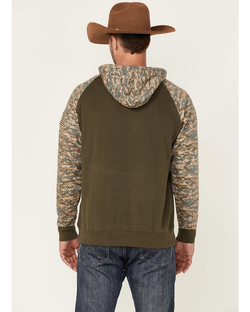 Ariat Men's Camo Patriot Hooded Sweatshirt