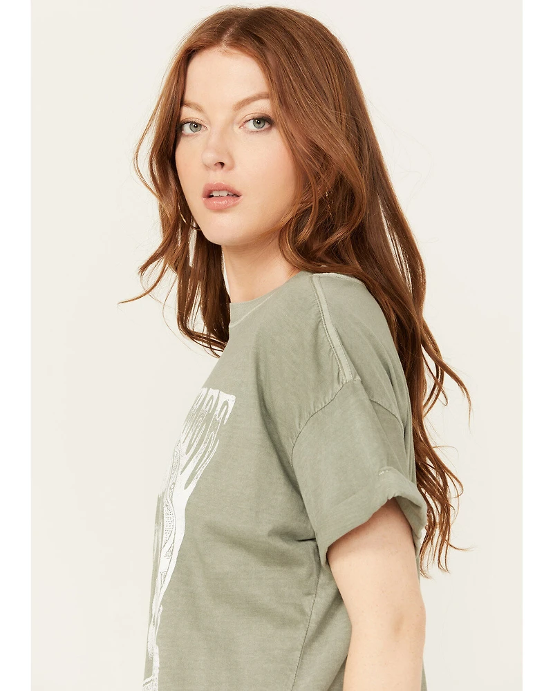 Girl Dangerous Women's Ride Free Relaxed Short Sleeve Graphic Tee
