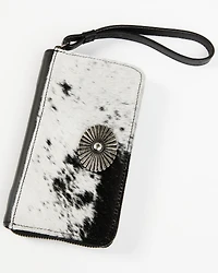 Idyllwind Women's Laredo Hair-on Cowhide Wristlet Wallet