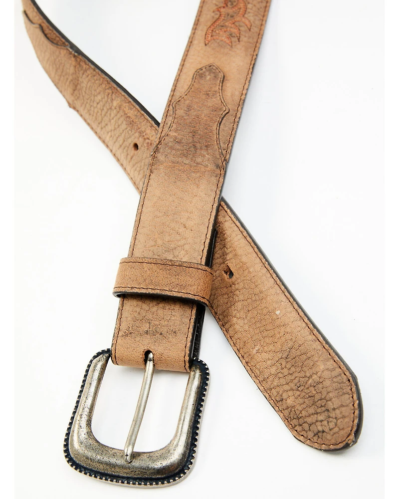 Moonshine Spirit Men's Cutaway Leather Belt