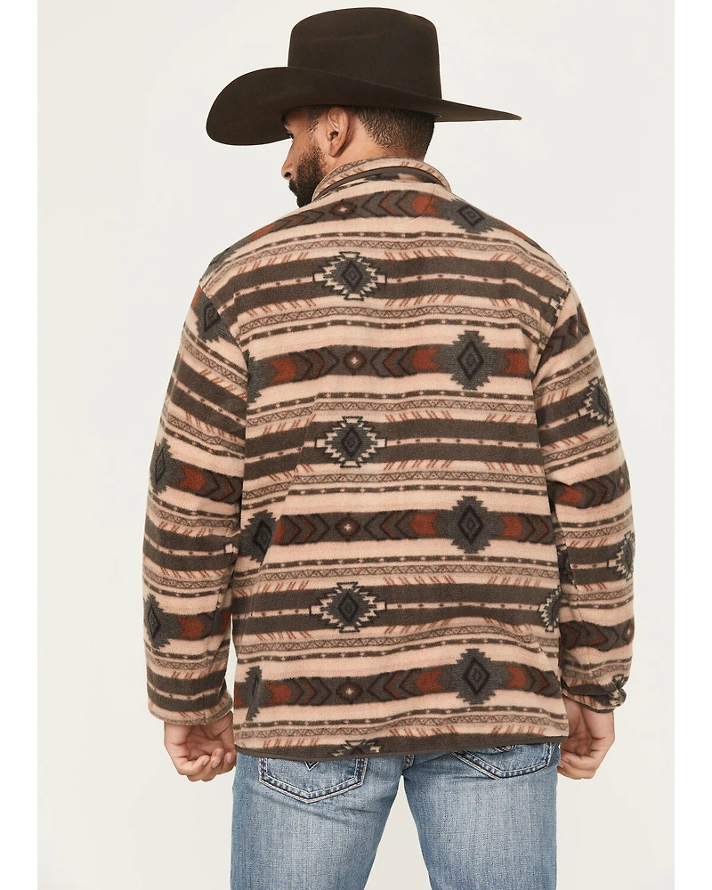 Cinch Men's Southwestern Print 1/4 Snap Pullover - Big