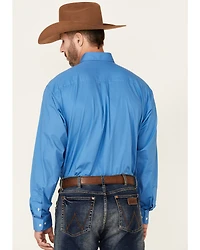 Cinch Men's Solid Long Sleeve Button-Down Western Shirt
