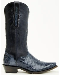 El Dorado Women's Holly Exotic Caiman Tall Western Boots