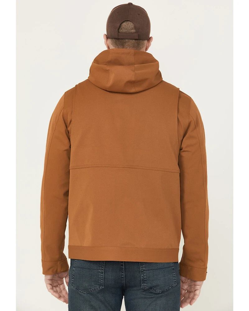 Hawx Men's Norton Double Weave Mechanic Hooded Jacket