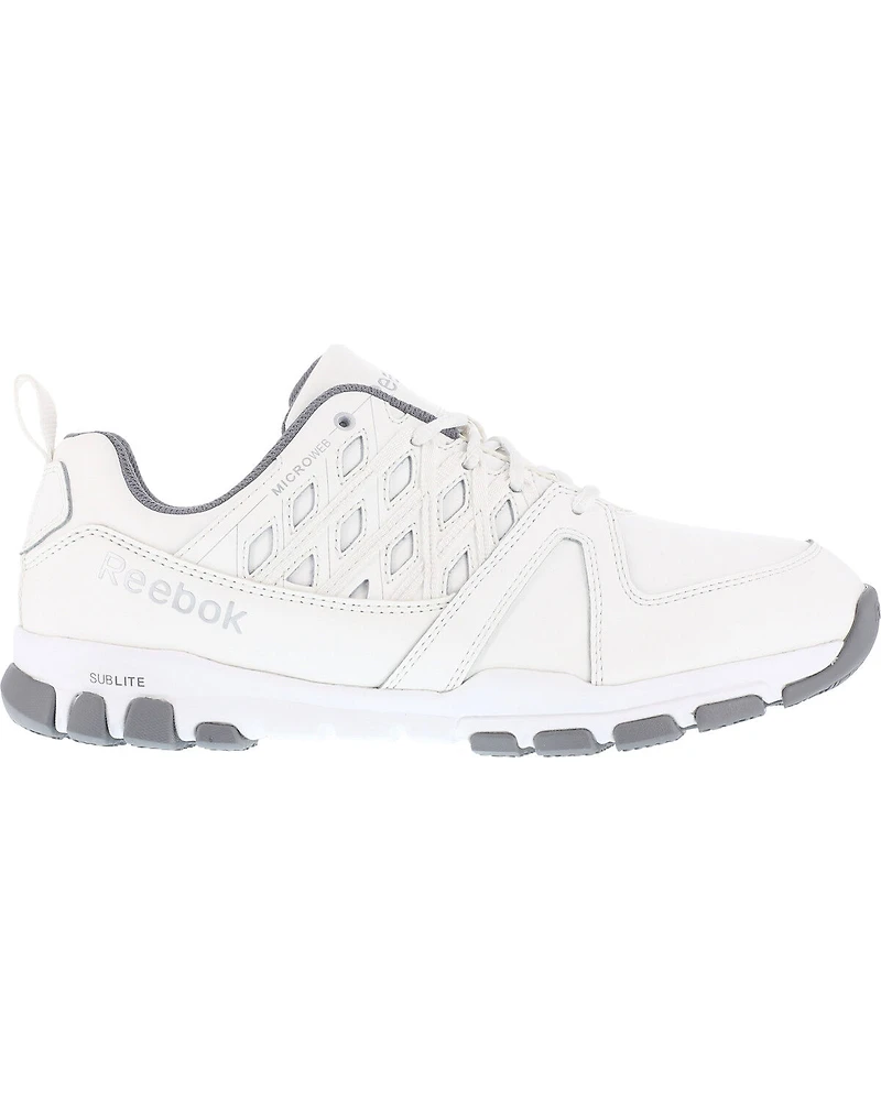 Reebok Men's Sublite Athletic Oxford Work Shoes - Soft Toe