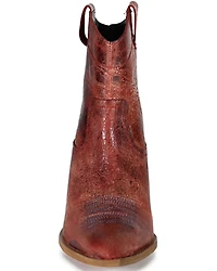 Diba True Women's Rave Lion Western Booties - Snip Toe