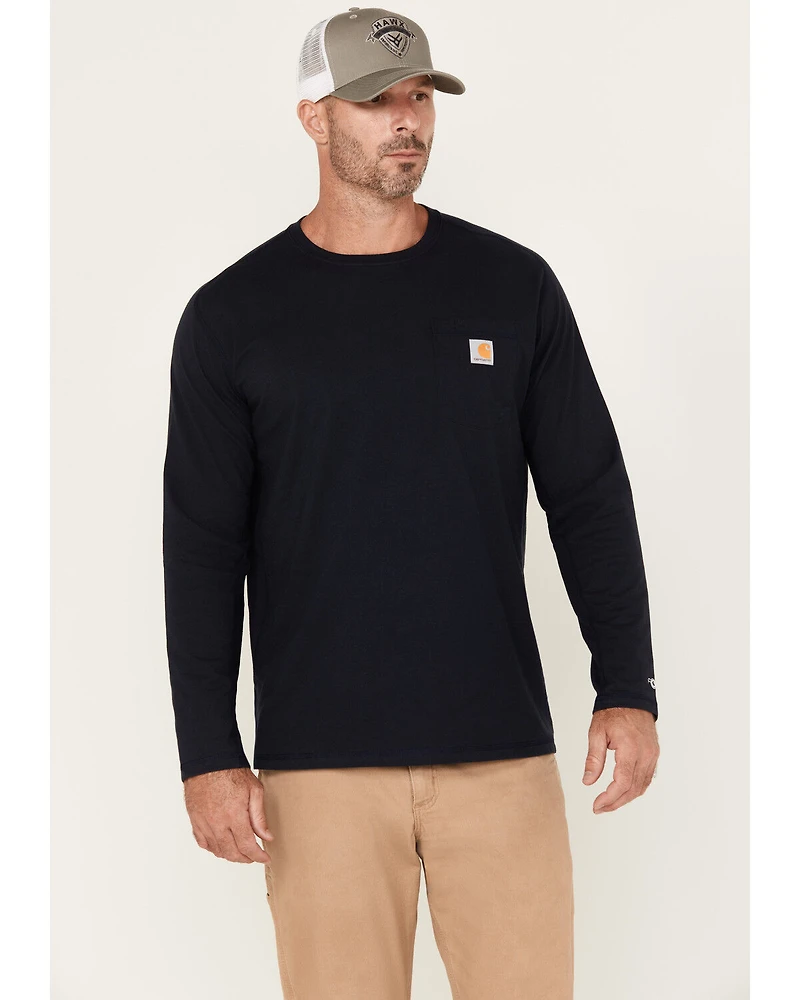 Carhartt Men's Force Relaxed Midweight Long Sleeve Pocket T-Shirt