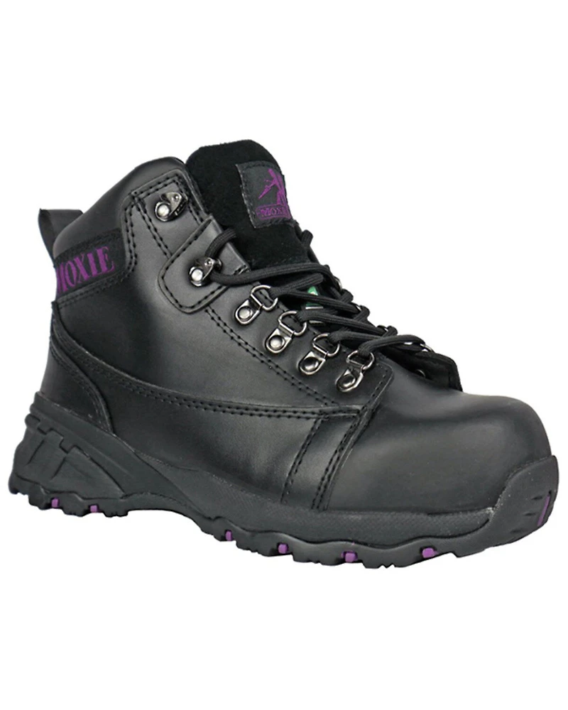 Moxie Trades Women's 4" Vegas Waterproof Work Boots - Aluminum Toe