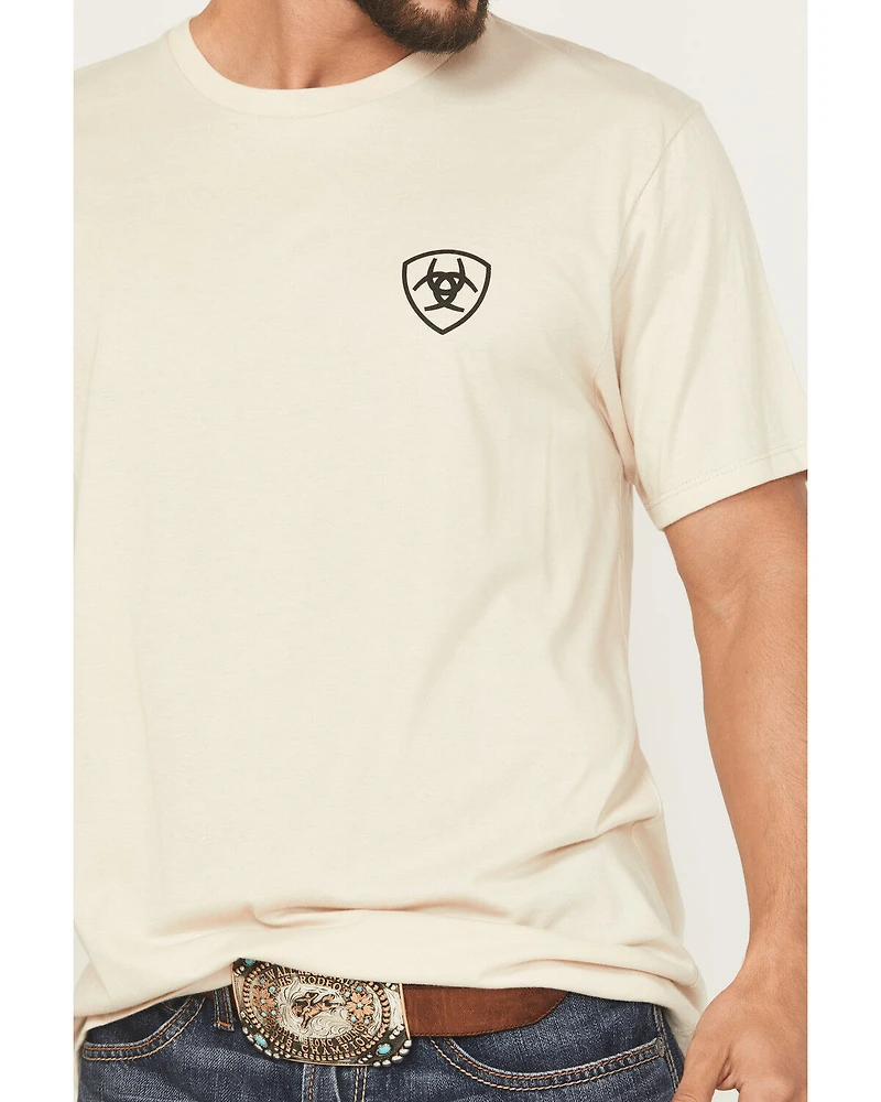 Ariat Men's Tenochitlan Shield Short Sleeve Graphic T-Shirt